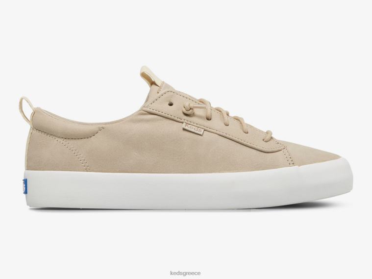 γρ Keds γυναίκες kickback vegan δερμάτινο sneaker τεφρόχρουν χρώμα 26TJX32 είδη υπόδησης