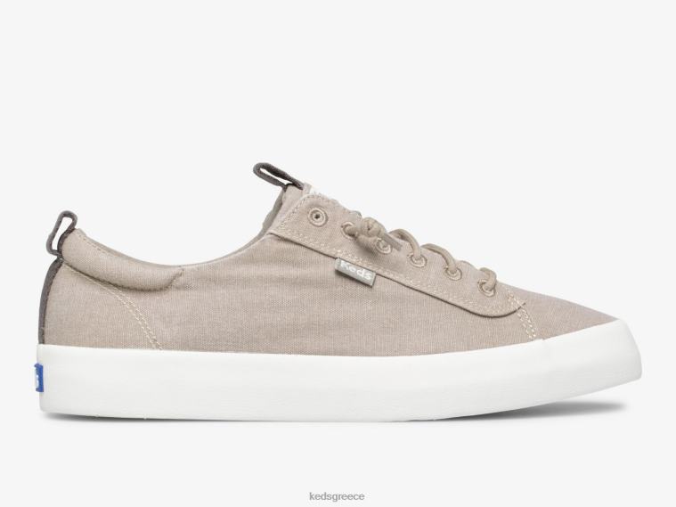 γρ Keds γυναίκες sneaker από καμβά που πλένεται γκρί 26TJX34 είδη υπόδησης