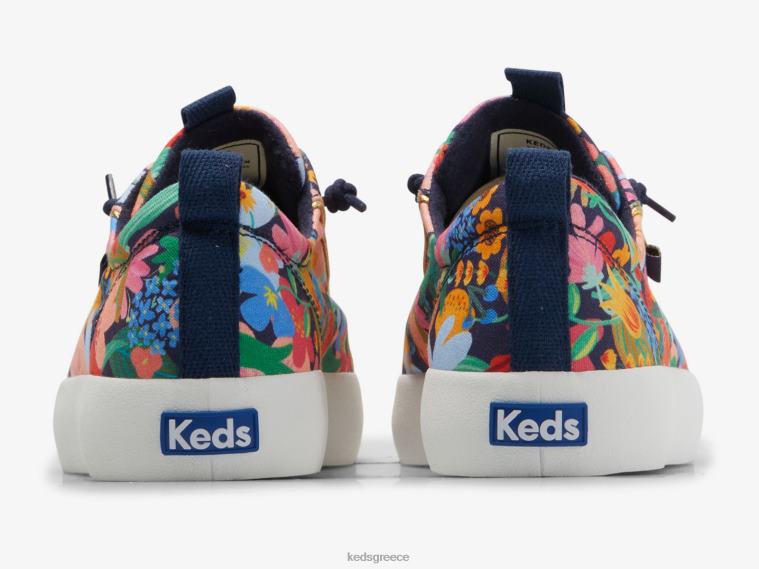 γρ Keds x Rifle Paper Co. γυναίκες μίζες σικελία ναυτικό πολυ 26TJX22 είδη υπόδησης