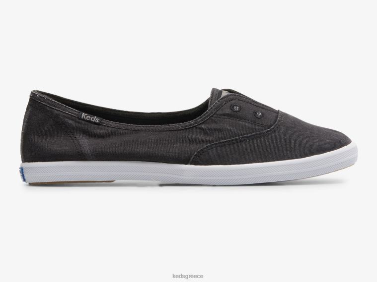 γρ Keds γυναίκες Chillax mini twill slip on sneaker μαύρος 26TJX36 είδη υπόδησης