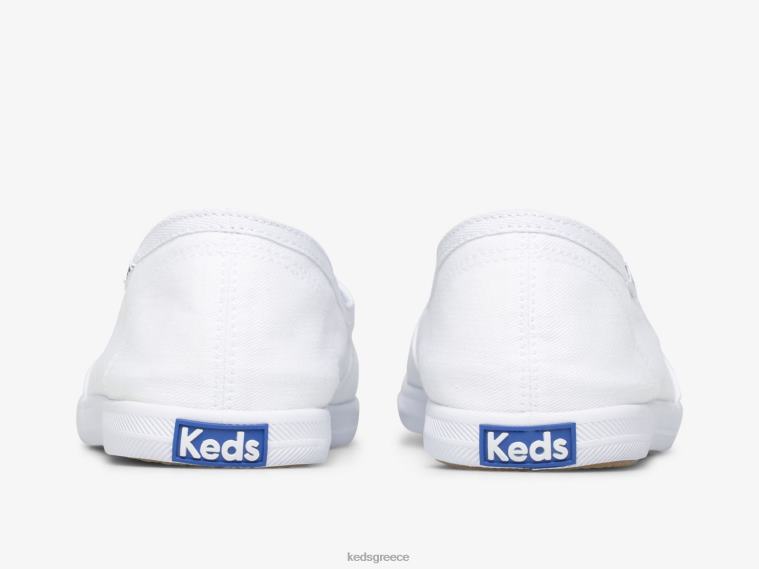 γρ Keds γυναίκες Chillax mini twill slip on sneaker άσπρο 26TJX4 είδη υπόδησης