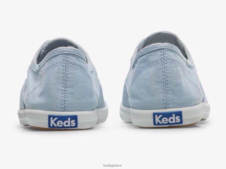 γρ Keds γυναίκες Chillax πλενόμενο twill σε sneaker γαλάζιο 26TJX60 είδη υπόδησης