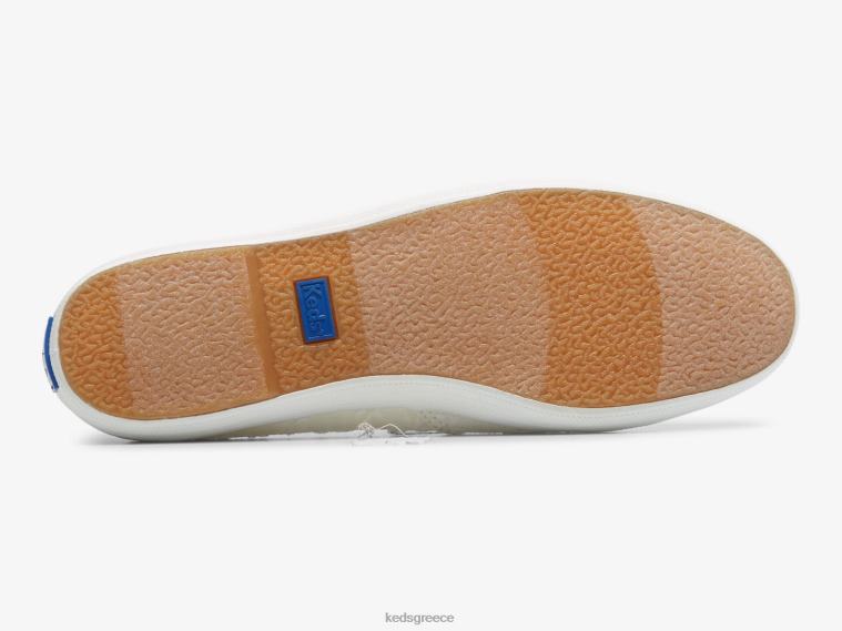 γρ Keds γυναίκες το mini eyelet slip on sneaker άσπρο 26TJX8 είδη υπόδησης