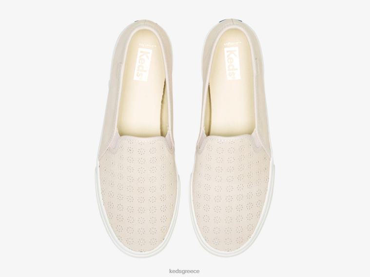 γρ Keds γυναίκες διώροφο perf suede slip σε sneaker ανοιχτό ροζ 26TJX69 είδη υπόδησης