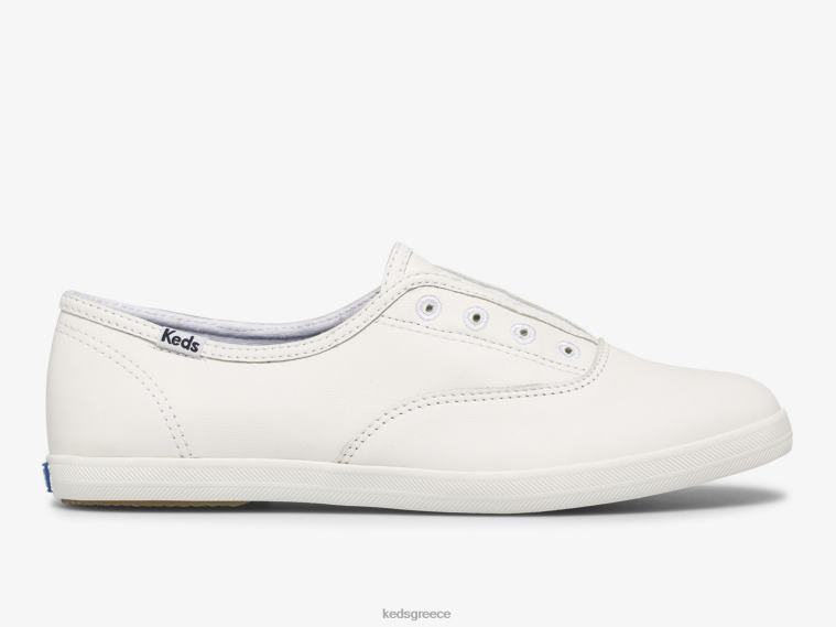 γρ Keds γυναίκες slip από δέρμα chillax σε sneaker άσπρο 26TJX37 είδη υπόδησης