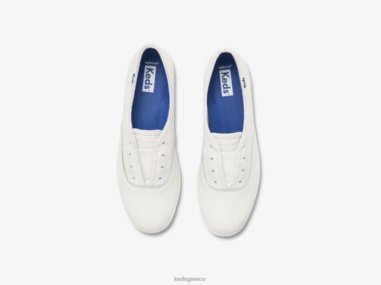 γρ Keds γυναίκες slip από δέρμα chillax σε sneaker άσπρο 26TJX37 είδη υπόδησης