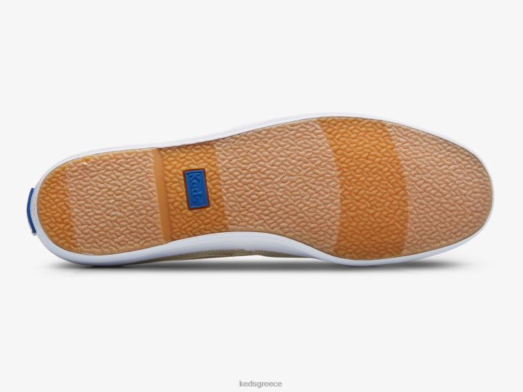 γρ Keds γυναίκες το slip εκτύπωσης mini dots σε sneaker μαύρισμα λευκό 26TJX9 είδη υπόδησης