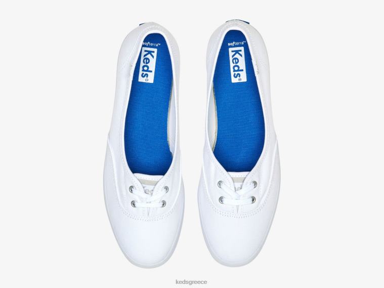 γρ Keds γυναίκες ο μίνι καμβάς slip on sneaker άσπρο 26TJX5 είδη υπόδησης