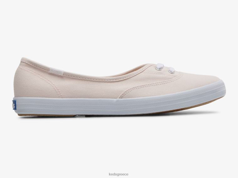 γρ Keds γυναίκες ο μίνι καμβάς slip on sneaker ανοιχτό ροζ 26TJX6 είδη υπόδησης