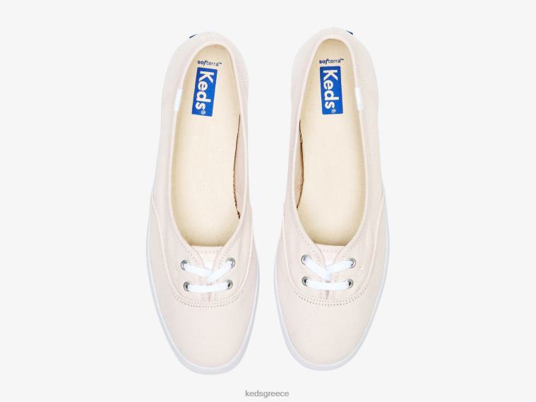 γρ Keds γυναίκες ο μίνι καμβάς slip on sneaker ανοιχτό ροζ 26TJX6 είδη υπόδησης