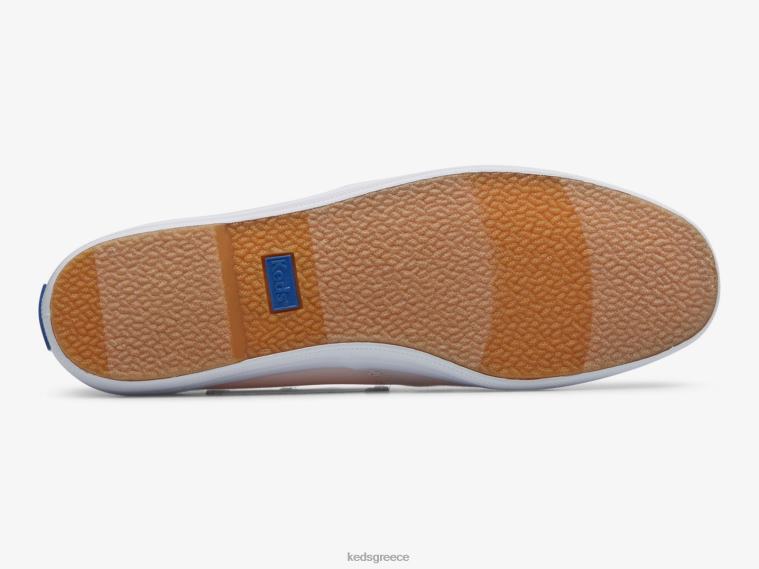 γρ Keds γυναίκες ο μίνι καμβάς slip on sneaker ανοιχτό ροζ 26TJX6 είδη υπόδησης