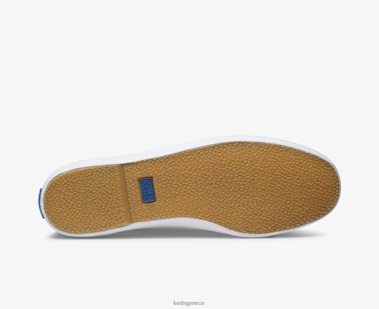 γρ Keds γυναίκες Πρωτάθλημα δερμάτινο slip σε sneaker άσπρο 26TJX25 είδη υπόδησης