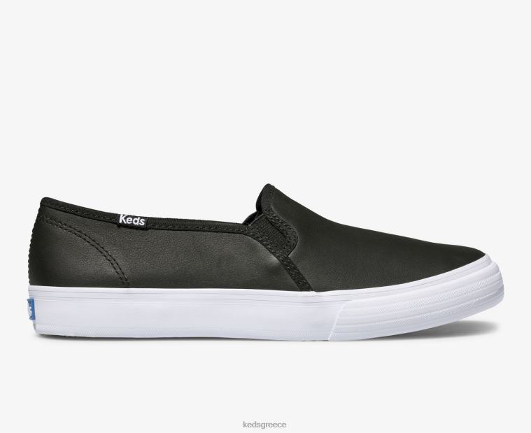 γρ Keds γυναίκες διώροφο δερμάτινο slip σε sneaker μαύρος 26TJX27 είδη υπόδησης