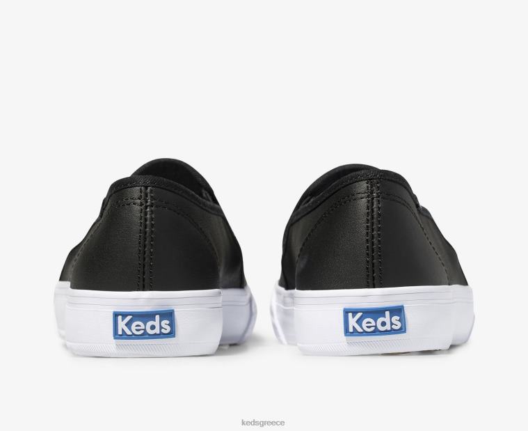 γρ Keds γυναίκες διώροφο δερμάτινο slip σε sneaker μαύρος 26TJX27 είδη υπόδησης