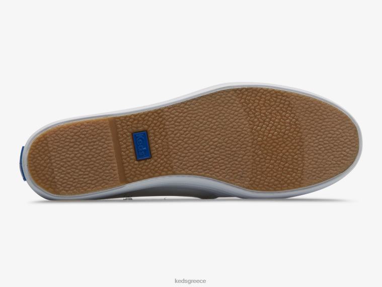 γρ Keds γυναίκες τριπλό καμβά slip σε sneaker άσπρο 26TJX40 είδη υπόδησης