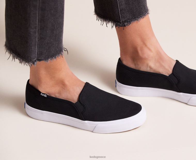 γρ Keds γυναίκες διώροφο καμβάς σε sneaker μαύρος 26TJX1 είδη υπόδησης