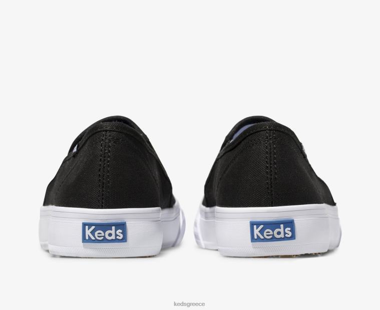 γρ Keds γυναίκες διώροφο καμβάς σε sneaker μαύρος 26TJX1 είδη υπόδησης