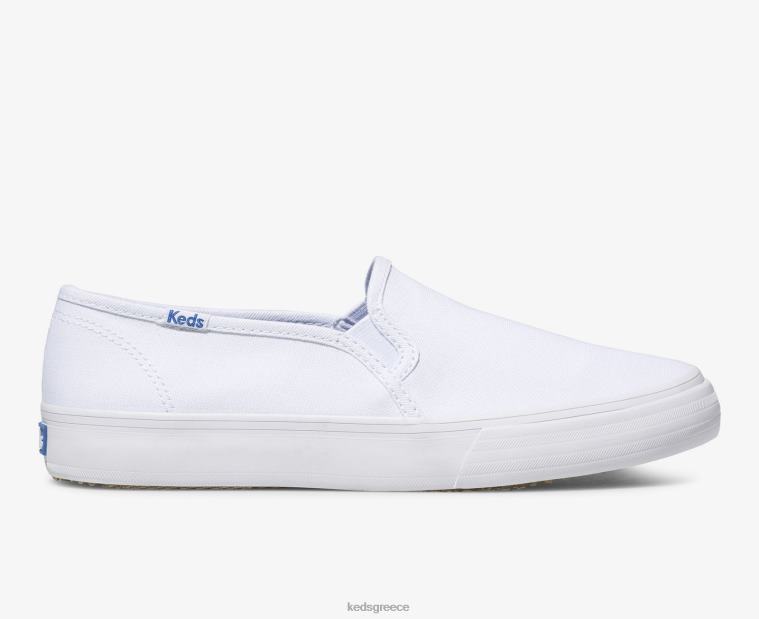 γρ Keds γυναίκες διώροφο καμβάς σε sneaker άσπρο 26TJX2 είδη υπόδησης