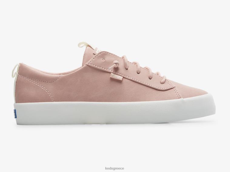 γρ Keds γυναίκες σλιπ από ψεύτικο δέρμα στο sneaker μωβ 26TJX212 είδη υπόδησης