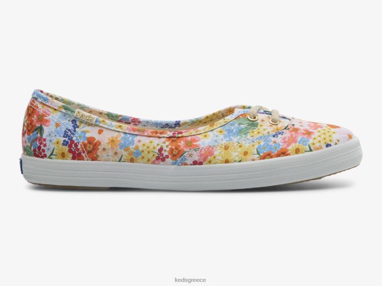 γρ Keds x Rifle Paper Co. γυναίκες το mini margaux slip on sneaker λευκό πολυ 26TJX19 είδη υπόδησης