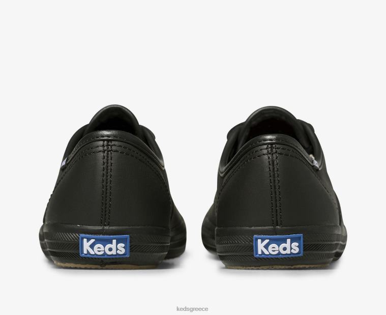 γρ Keds γυναίκες Πρωτότυπα δερμάτινα αθλητικά παπούτσια μαύρος 26TJX112 είδη υπόδησης