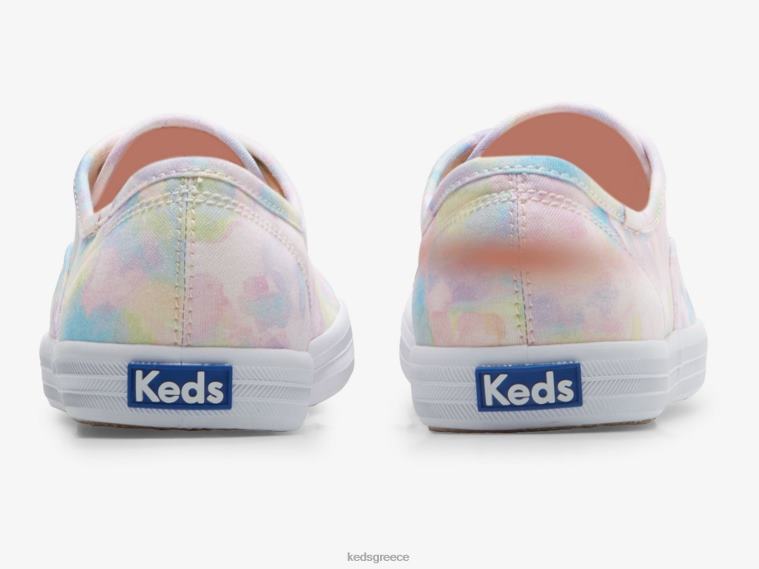 γρ Keds γυναίκες πρωταθλητής αφηρημένη στάμπα πάνινα παπούτσια ροζ 26TJX159 είδη υπόδησης