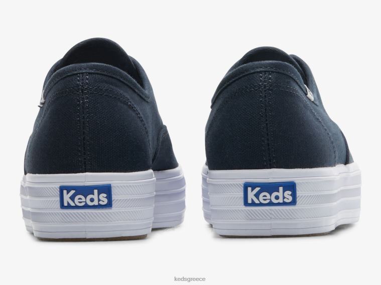 γρ Keds γυναίκες το πάνινο πάνινα παπούτσια πλατφόρμας ΠΟΛΕΜΙΚΟ ΝΑΥΤΙΚΟ 26TJX88 είδη υπόδησης