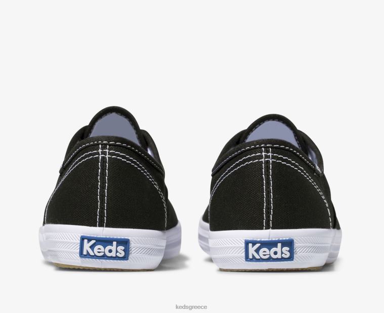 γρ Keds γυναίκες Πρωτάθλημα πρωτότυπα αθλητικά παπούτσια μαύρος 26TJX96 είδη υπόδησης