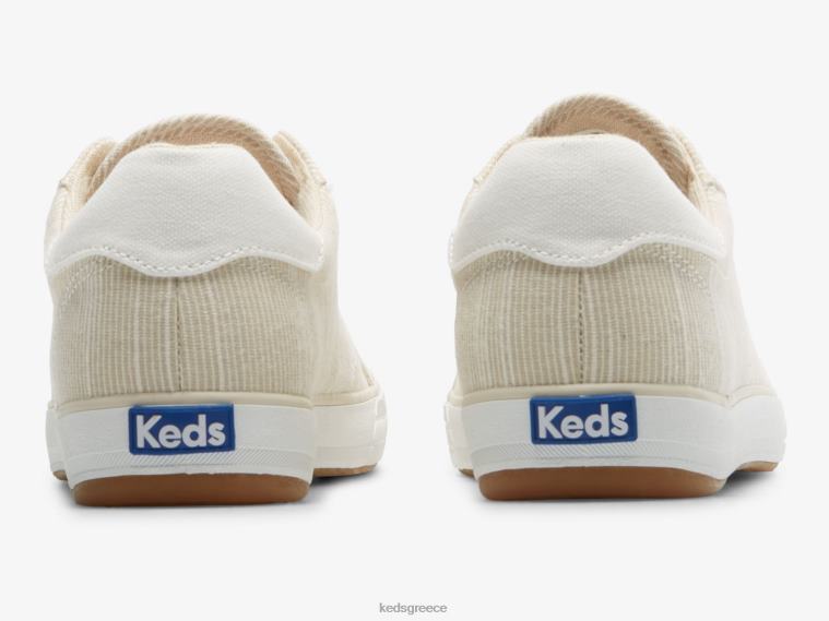 γρ Keds γυναίκες κέντρο iii slub stripe sneaker μαύρισμα λωρίδα 26TJX155 είδη υπόδησης