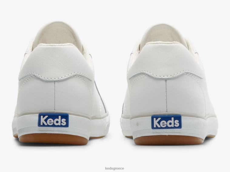 γρ Keds γυναίκες κέντρο iii δερμάτινο sneaker άσπρο 26TJX83 είδη υπόδησης