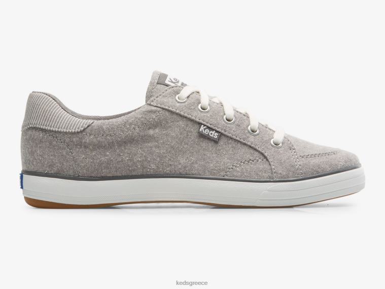 γρ Keds γυναίκες κέντρο iii sneaker chambray γκρί 26TJX163 είδη υπόδησης