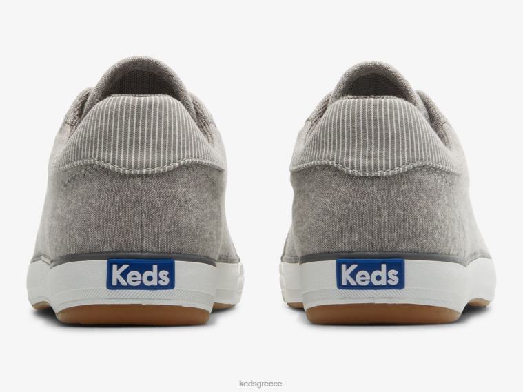 γρ Keds γυναίκες κέντρο iii sneaker chambray γκρί 26TJX163 είδη υπόδησης