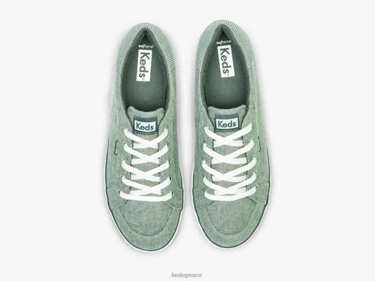 γρ Keds γυναίκες κέντρο iii sneaker chambray γκρί 26TJX163 είδη υπόδησης