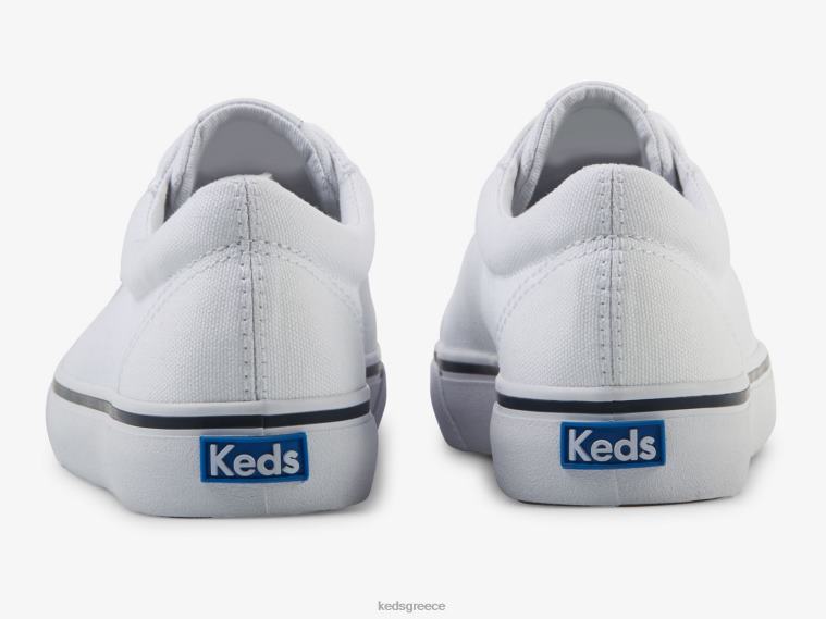 γρ Keds γυναίκες παπούτσι από καμβά jump kick λευκό ναυτικό 26TJX121 είδη υπόδησης