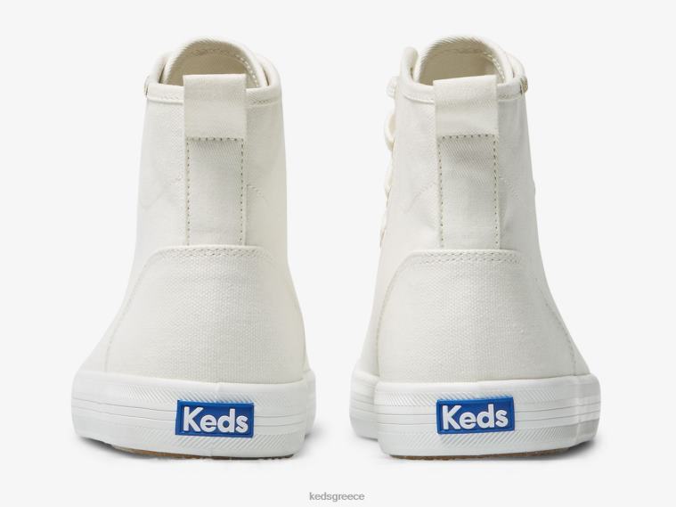 γρ Keds γυναίκες kickstart hi πάνινα παπούτσια άσπρο 26TJX113 είδη υπόδησης