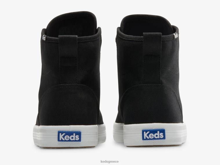 γρ Keds γυναίκες kickstart hi πάνινα παπούτσια μαύρος 26TJX114 είδη υπόδησης