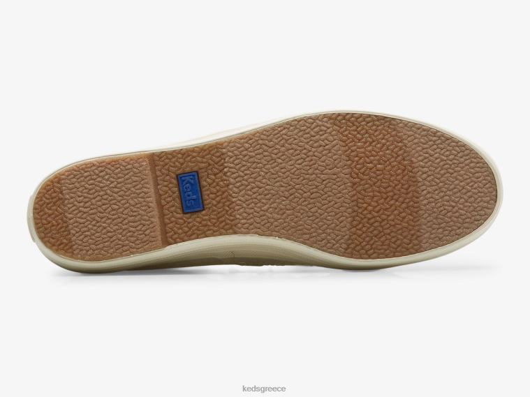 γρ Keds γυναίκες το γκλίτερ γιορτινό sneaker πλατφόρμας κρέμα 26TJX102 είδη υπόδησης