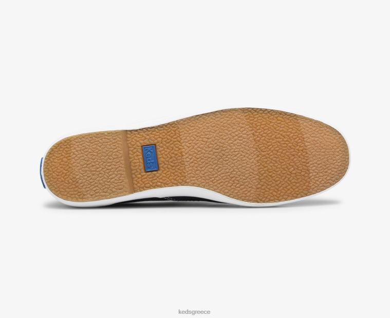 γρ Keds γυναίκες πρωταθλητής κατόρθωμα. sneaker από οργανικό βαμβάκι βαθύ ναυτικό 26TJX110 είδη υπόδησης