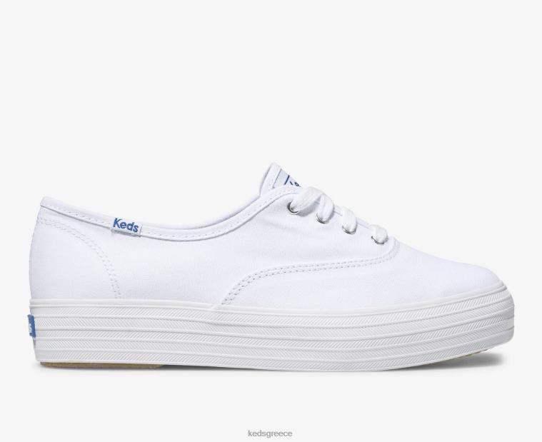 γρ Keds γυναίκες τριπλό sneaker άσπρο 26TJX133 είδη υπόδησης