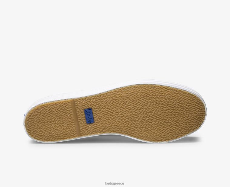 γρ Keds γυναίκες τριπλό δερμάτινο sneaker άσπρο 26TJX90 είδη υπόδησης