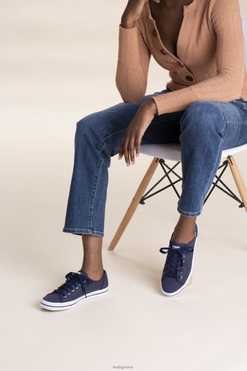 γρ Keds γυναίκες sneaker kickstart ΠΟΛΕΜΙΚΟ ΝΑΥΤΙΚΟ 26TJX123 είδη υπόδησης