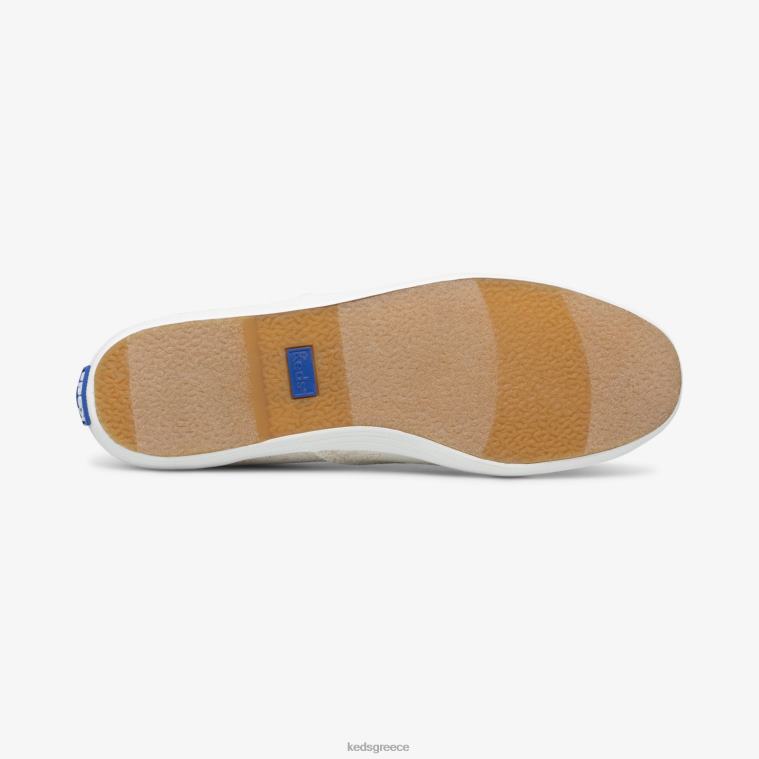 γρ Keds x Rifle Paper Co. γυναίκες πρωταθλητικο ζακαρ sneaker colette ελεφαντόδοντο 26TJX129 είδη υπόδησης