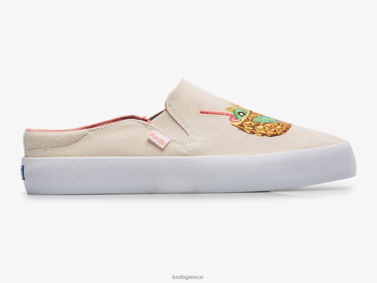 γρ Keds γυναίκες kickback mule cocktails slip on sneaker φυσικός 26TJX15 είδη υπόδησης