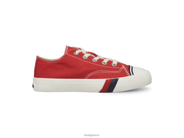 γρ Keds μεγάλο παιδί royal lo sneaker το κόκκινο 26TJX273 είδη υπόδησης