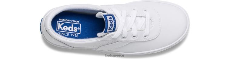 γρ Keds μεγάλο παιδί sneaker riley άσπρο 26TJX245 είδη υπόδησης